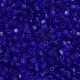 Miyuki square - cubes 1.8mm - Transparent cobalt SB18-151